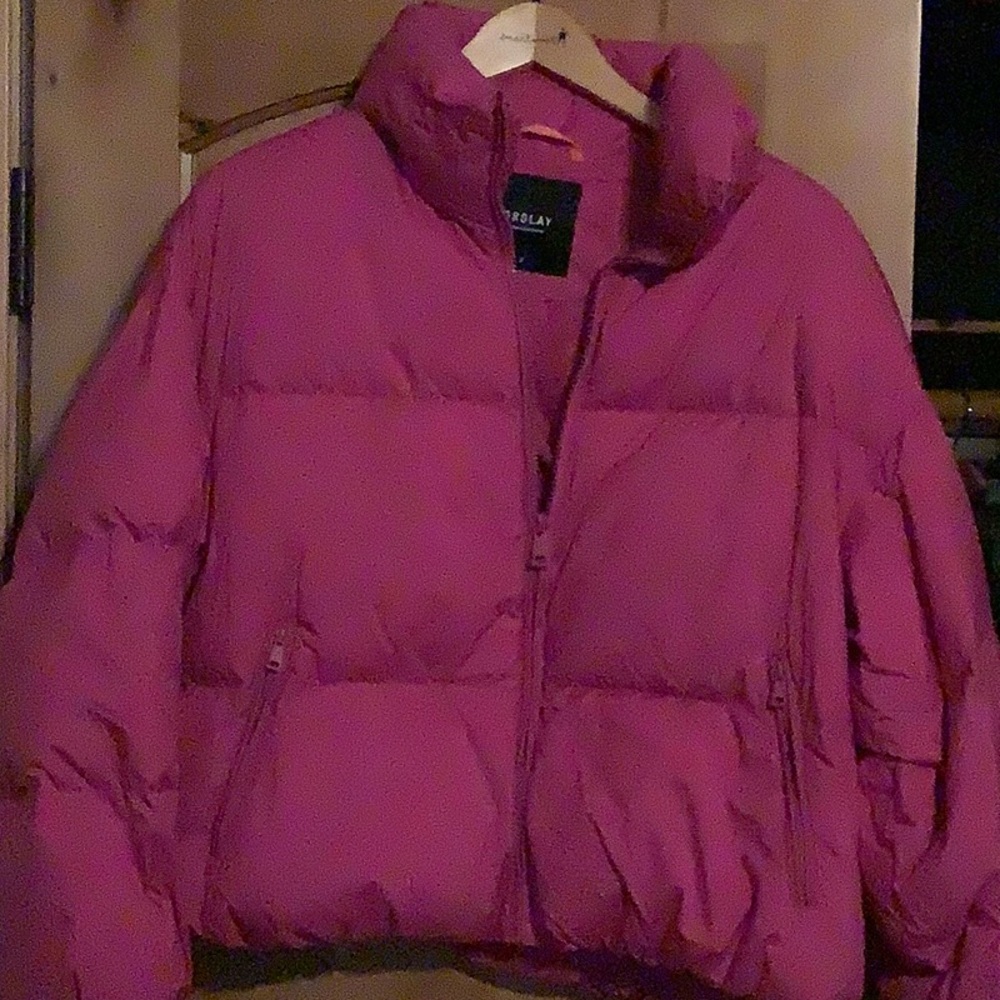 Orolay Pink Quilted Puffer Coat new without tag